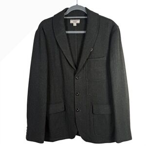 Vintage Wallace & Barnes Moon Merino Wool Brown Chore Blazer Size 42R